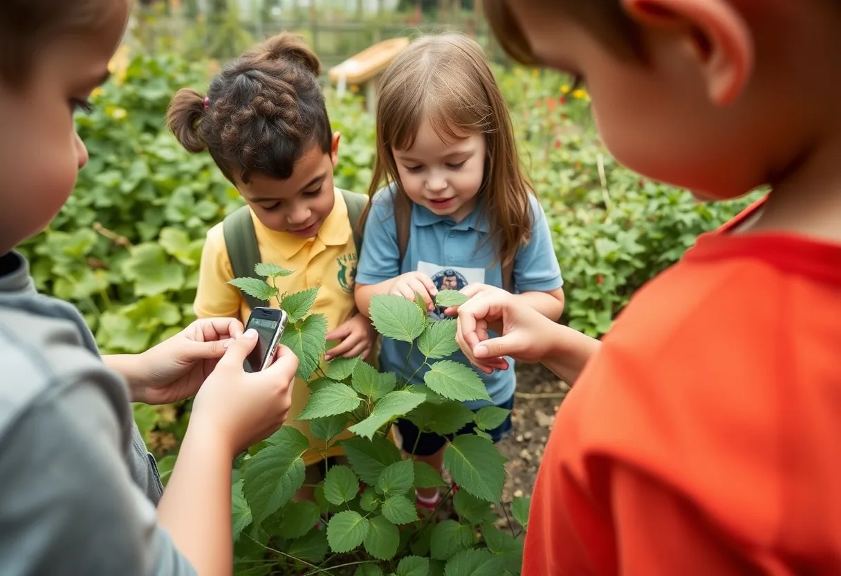 Explorando la naturaleza: enseñanza y aprendizaje en el huerto