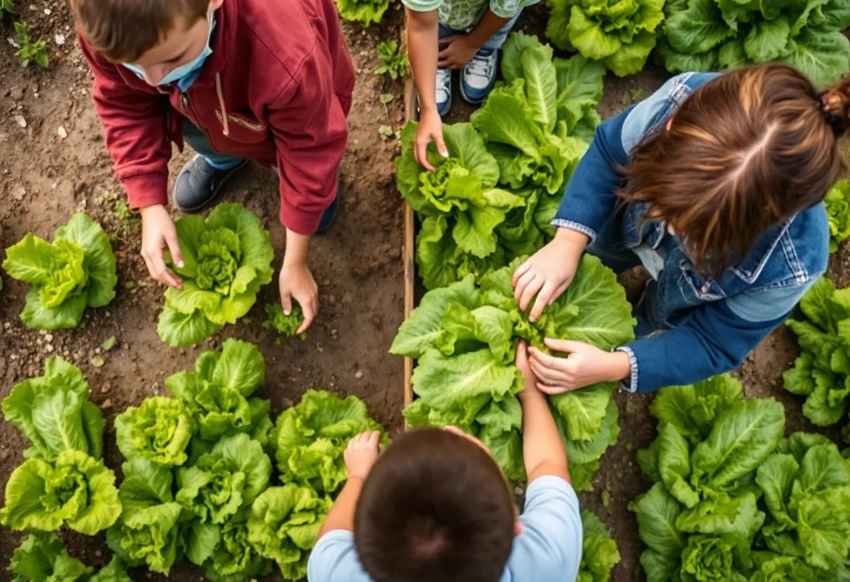 Descubre los beneficios de cultivar en huertos escolares
