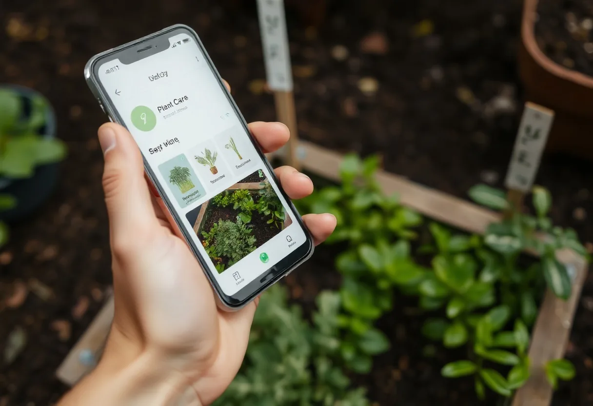 Aplicaciones móviles para gestionar tu huerto de manera eficiente