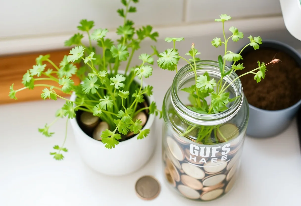 Beneficios financieros: cultivar en casa