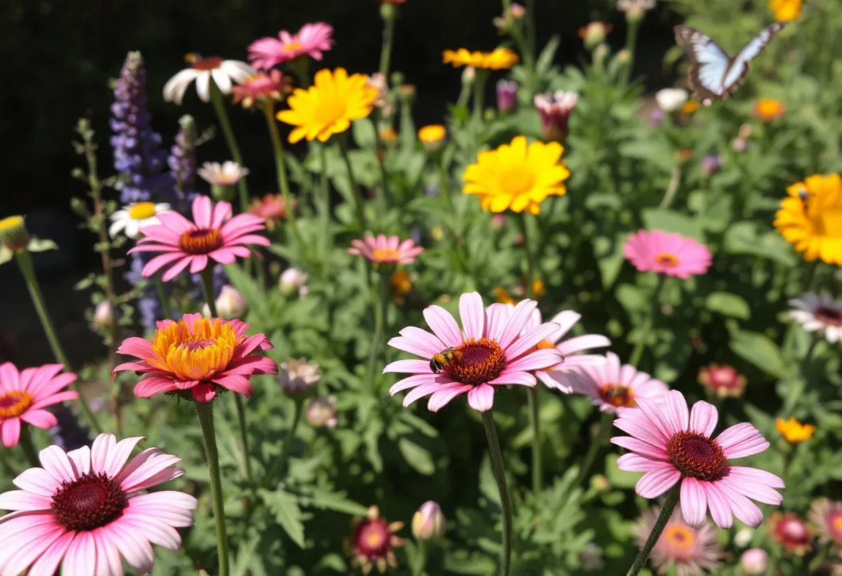 Beneficios de la biodiversidad en jardines sostenibles