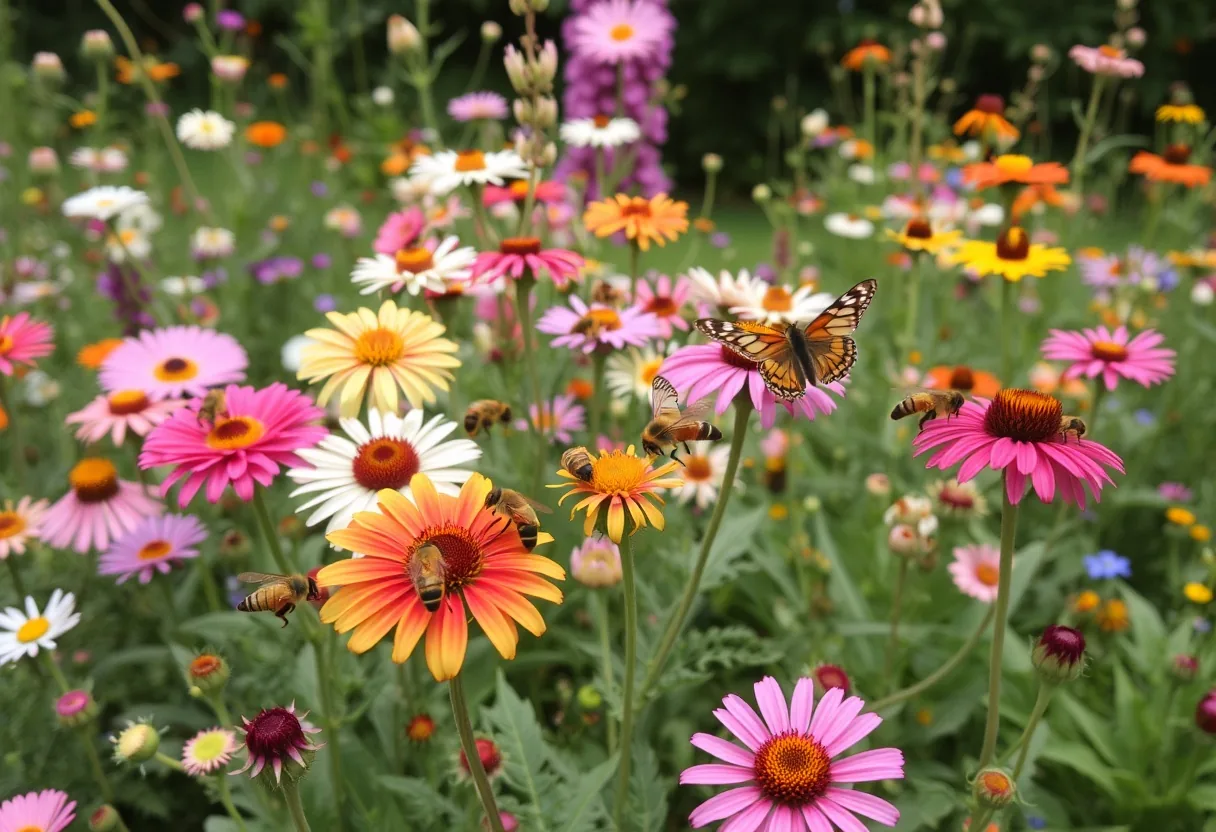 Jardines sostenibles: biodiversidad en acción