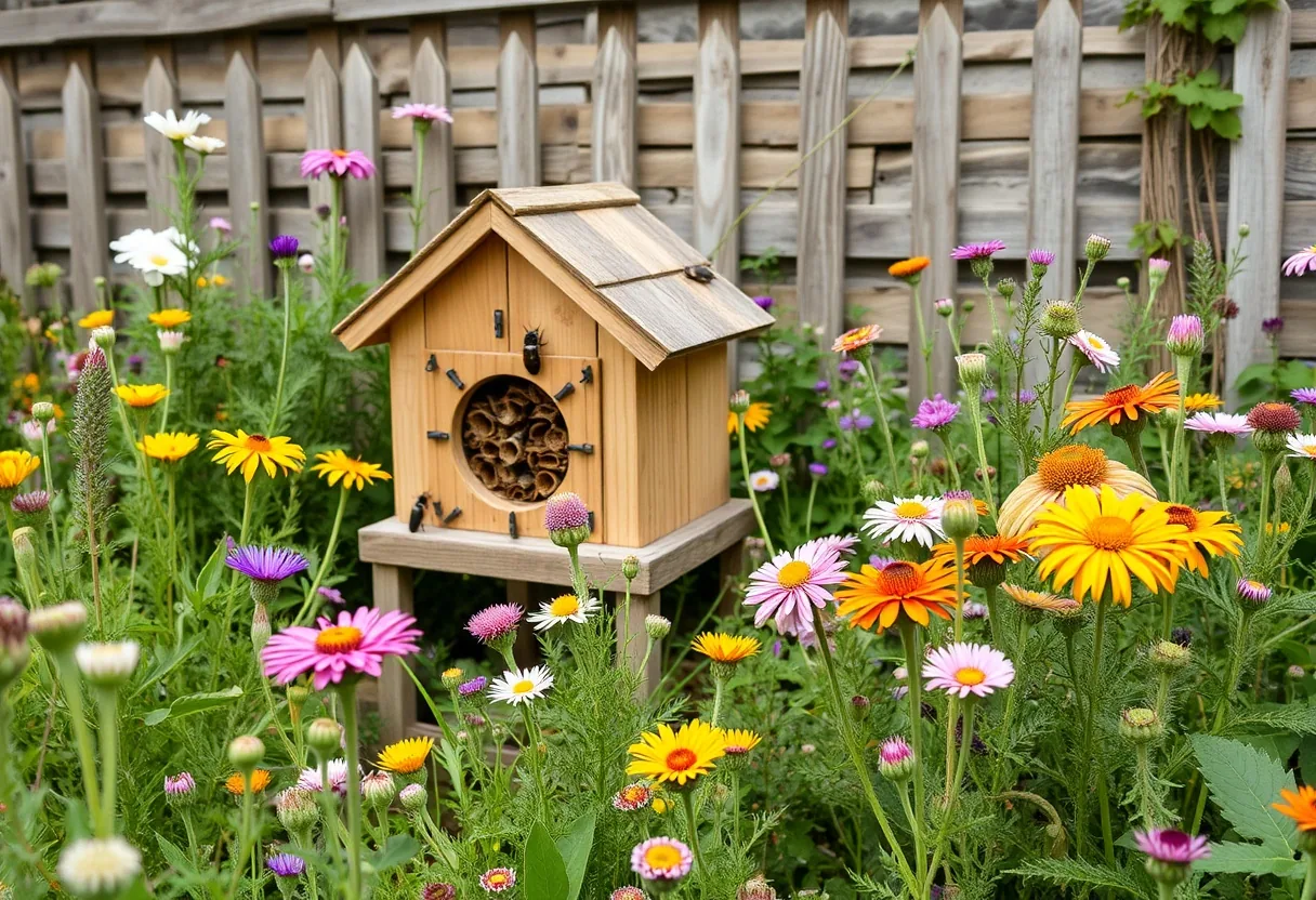 ¡Crea un refugio para la vida silvestre en tu jardín! 🌿🦋 #Biodiversidad