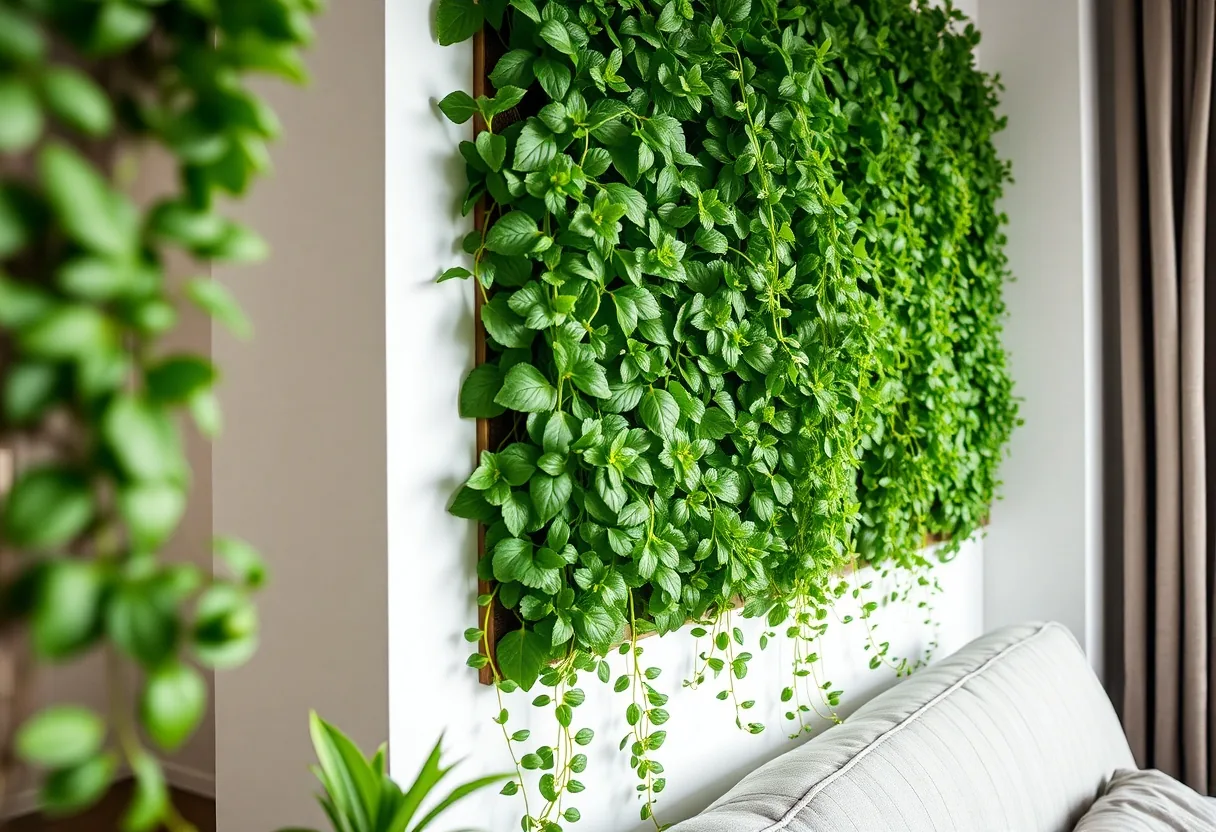 Jardinería vertical: aire limpio y naturaleza en casa 🌿