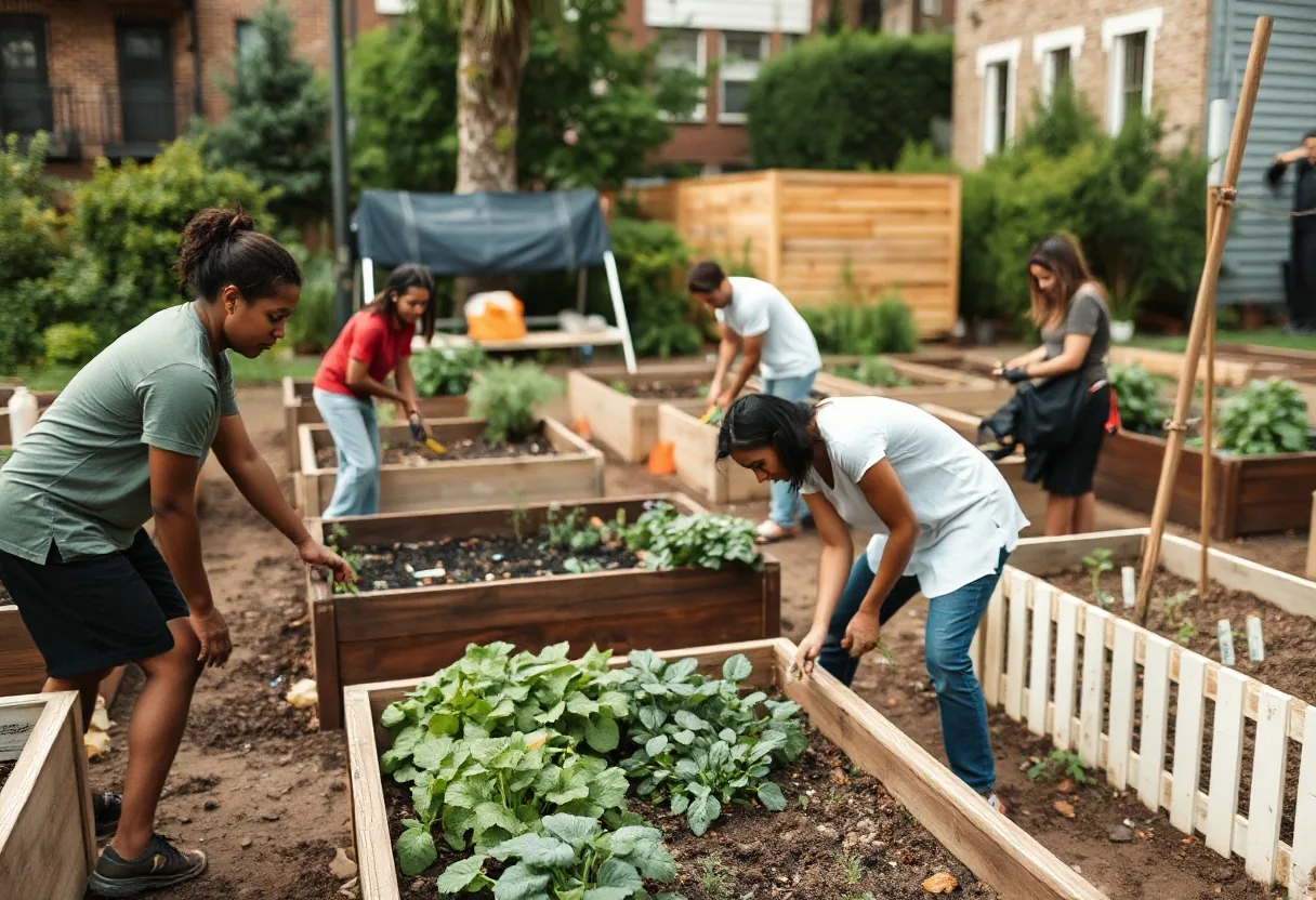 Beneficios de la participación comunitaria en huertos urbanos