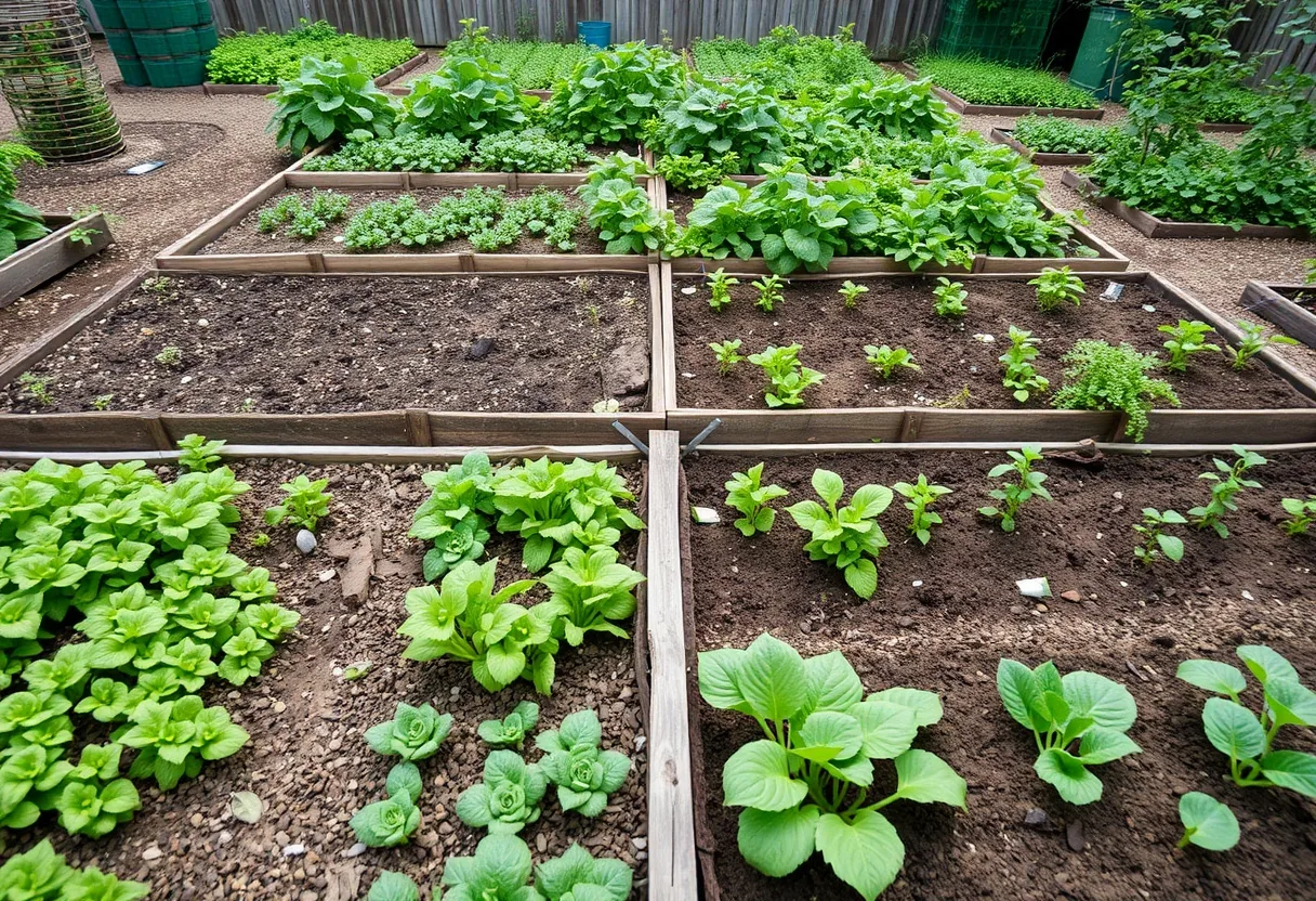 Mejora tu jardín con rotación de cultivos