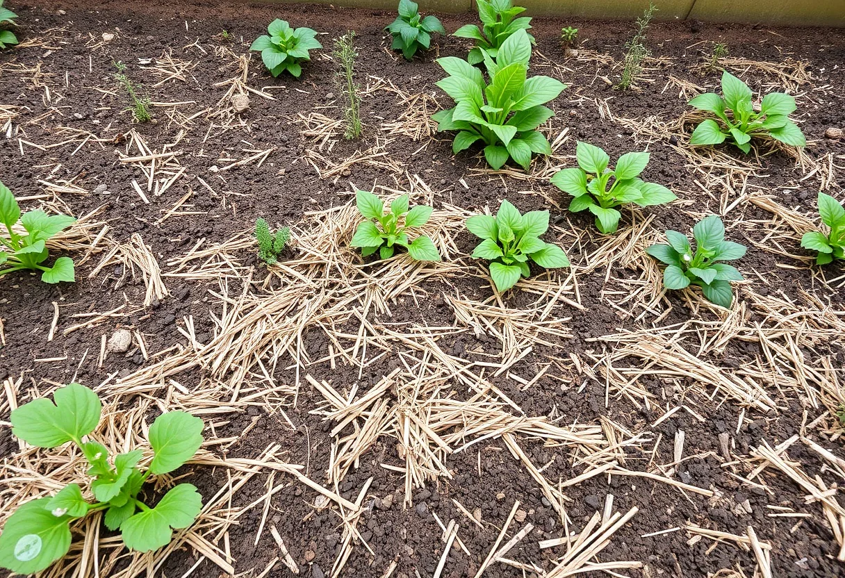 Revive tu huerto con acolchados vegetales