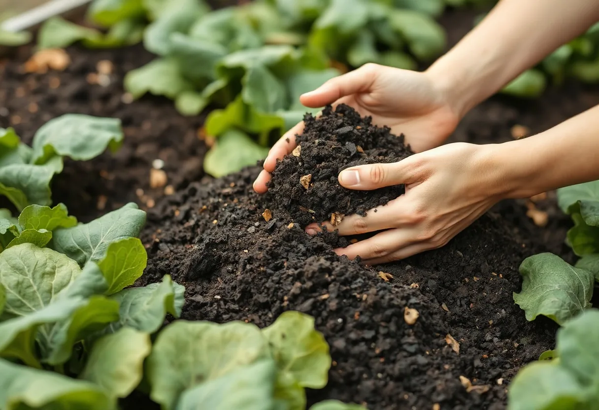 Beneficios de los fertilizantes orgánicos en huertos urbanos