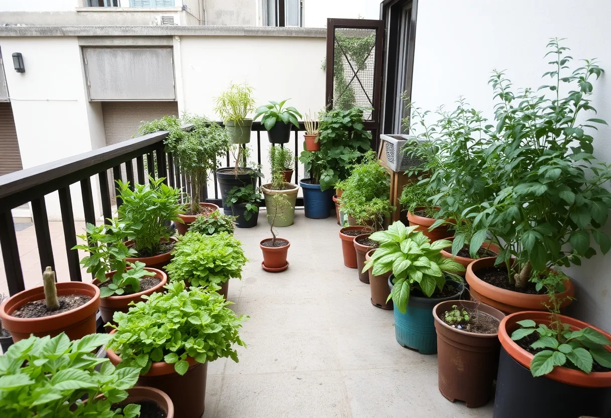 Transforma tu espacio con huertos en macetas. 🌿 #HuertosEnMacetas #JardineríaUr
