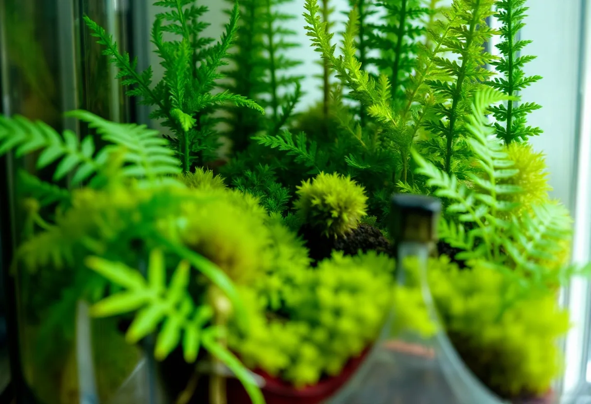 Beneficios de los terrarios para la purificación del aire