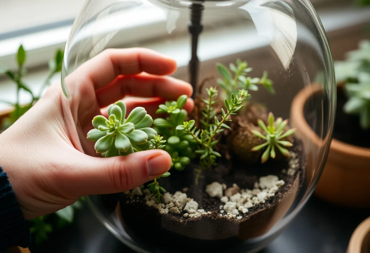 Descubre cómo hacer un terrario purificador