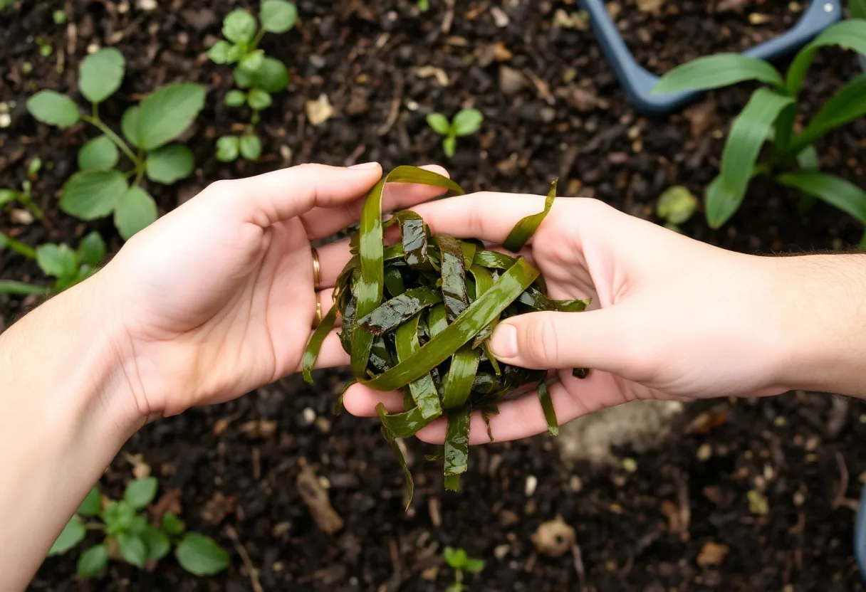 Beneficios del uso de algas como fertilizante
