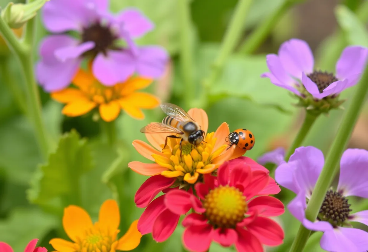 Insectos beneficiosos: aliados en el huerto