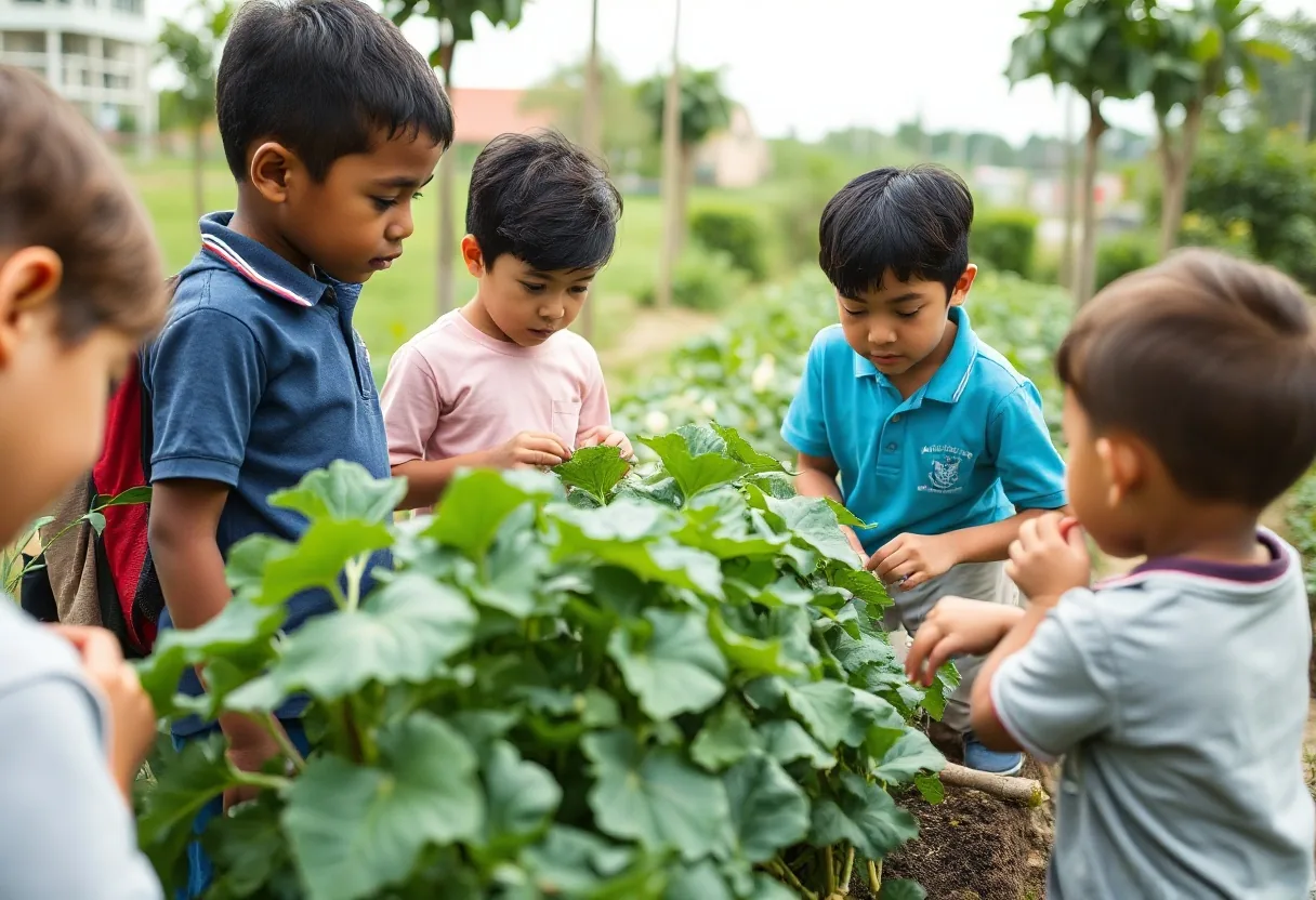 Beneficios educativos de los huertos escolares