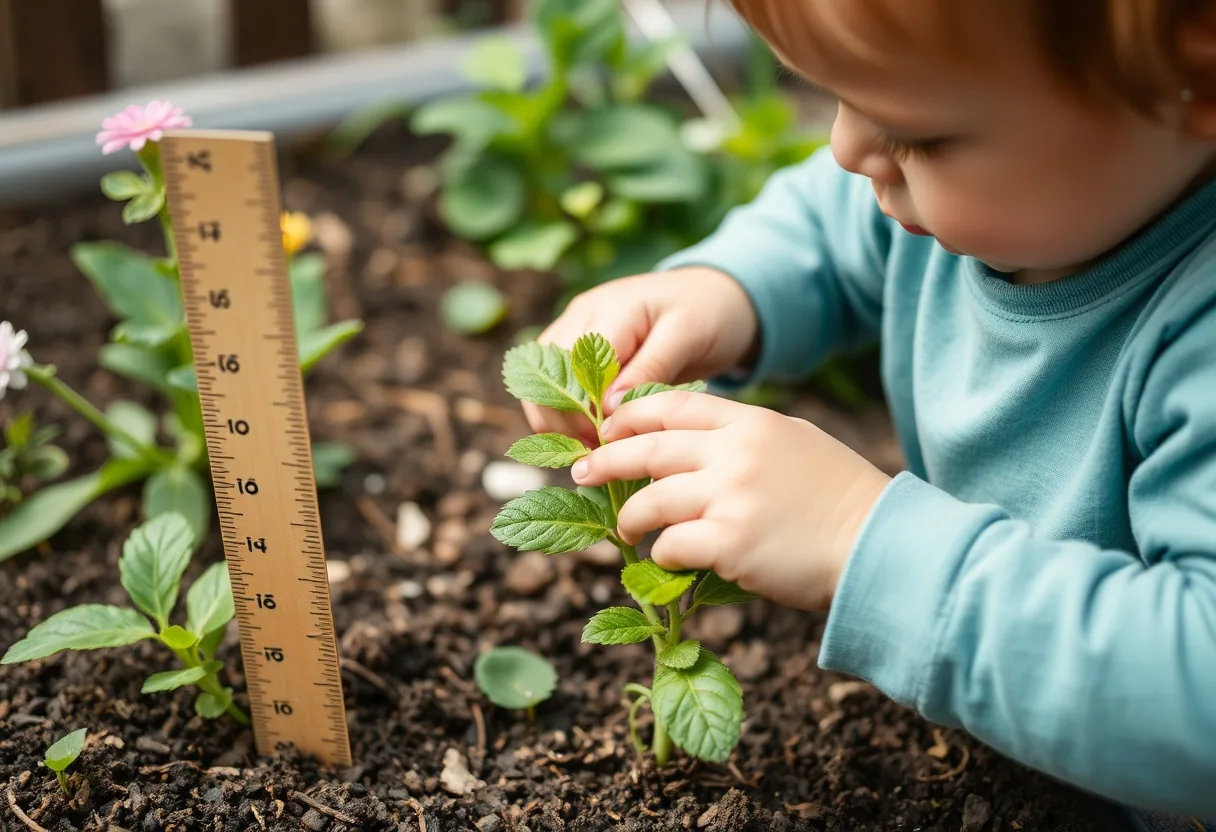 Fomentando habilidades esenciales con jardinería escolar.