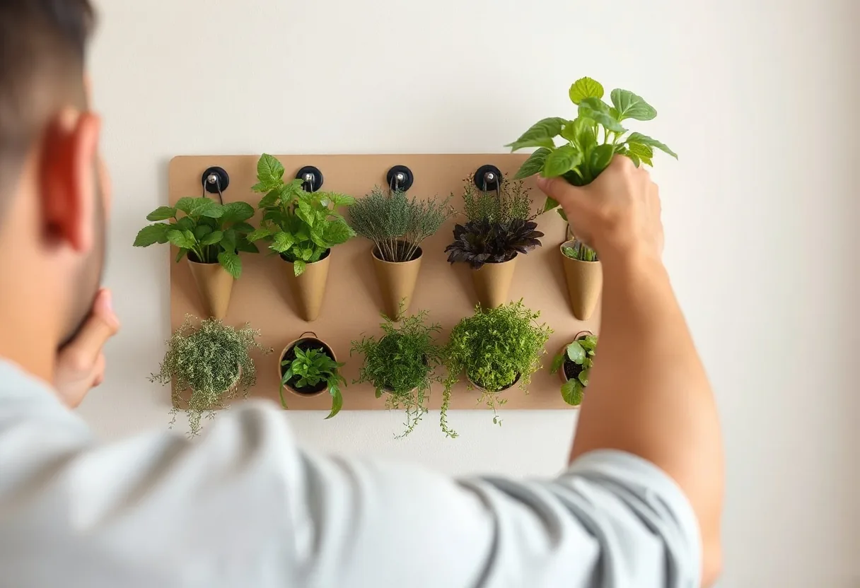 Cómo construir un jardín vertical interior