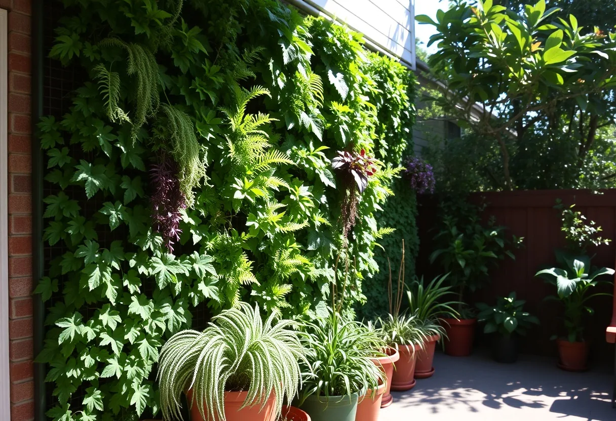 Descubre la belleza del jardín vertical