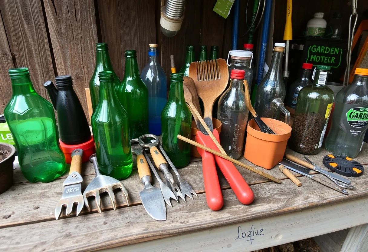 Equipo de jardinería para expertos verdes