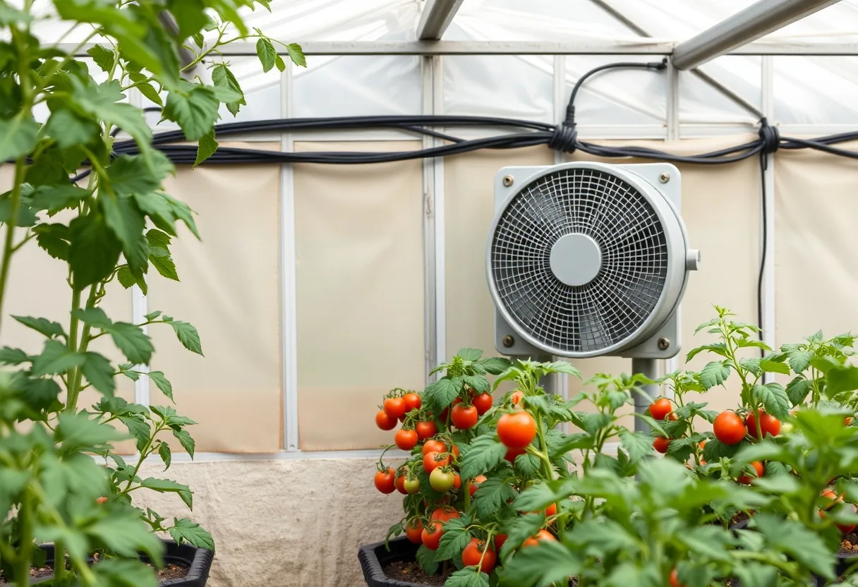 Optimiza tu invernadero con ventilación