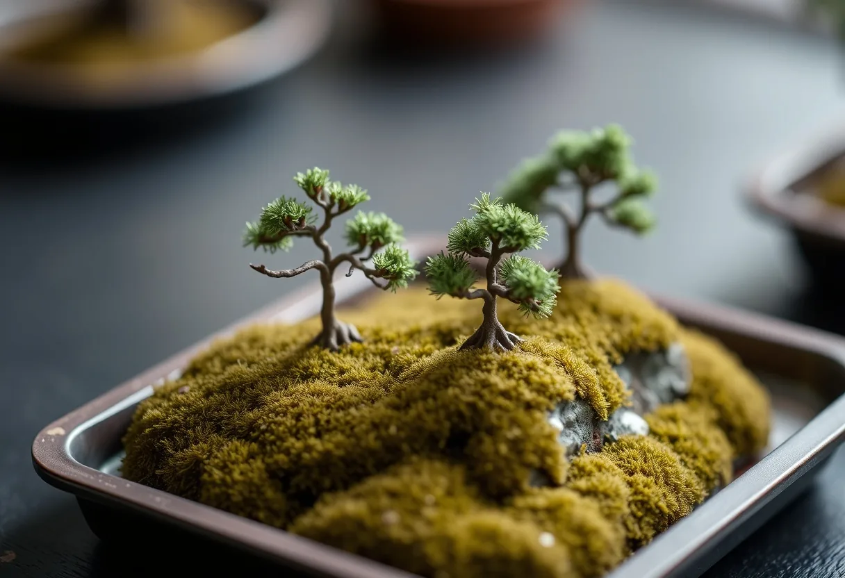 Explora la belleza de los bonsáis en miniatura 🌿