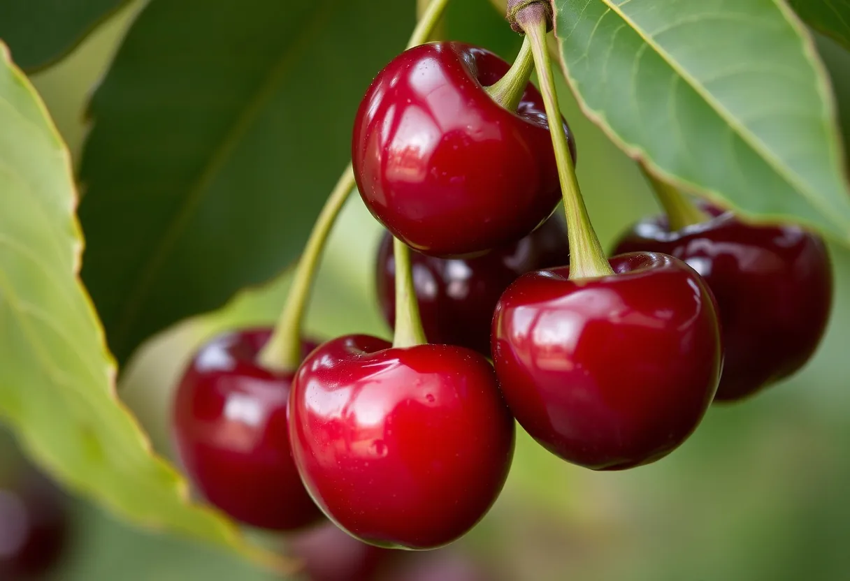 Deliciosas cerezas: ¡Sabor y salud en cada bocado! 🍒