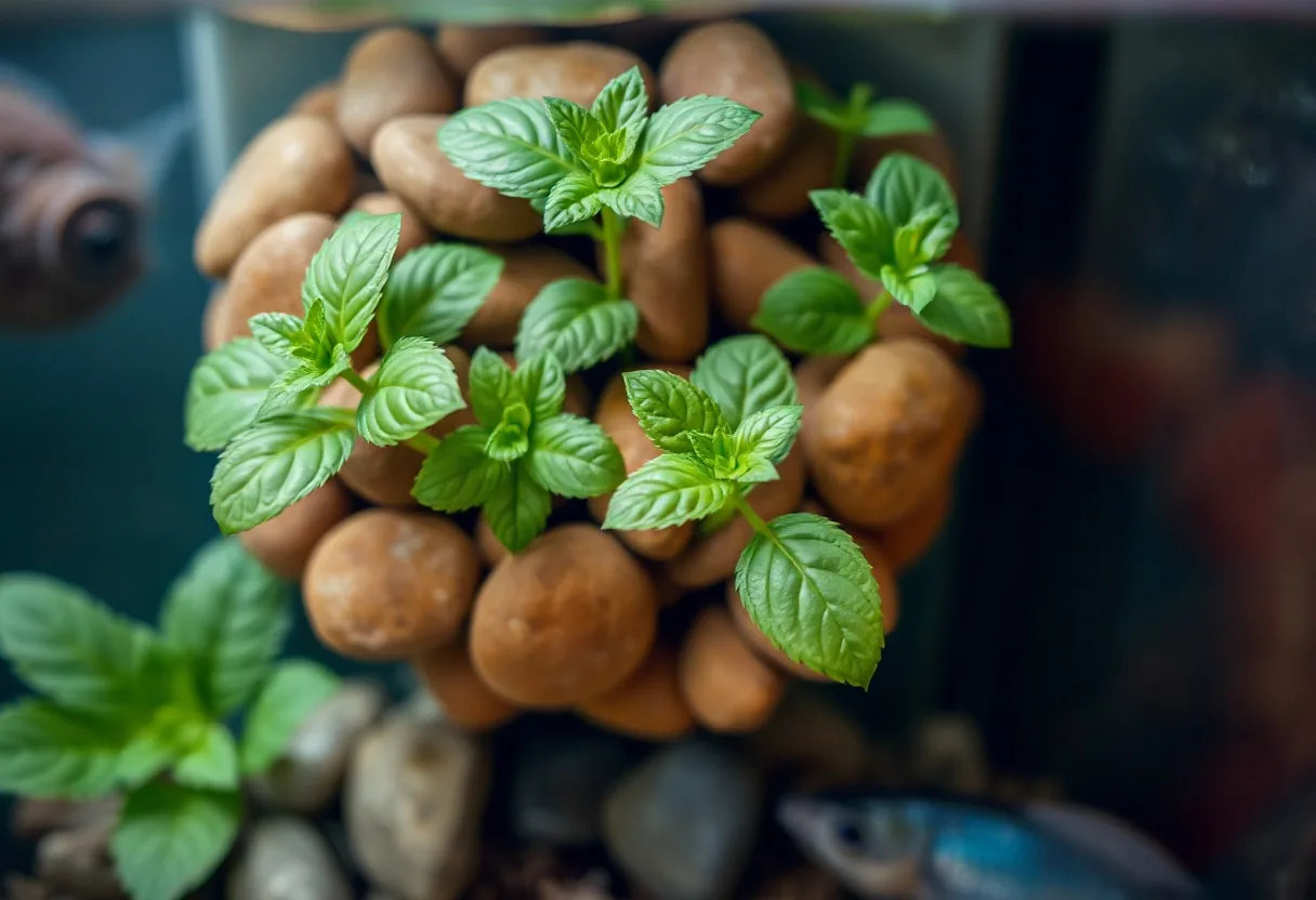 Cómo cultivar hierbas aromáticas en un huerto acuapónico