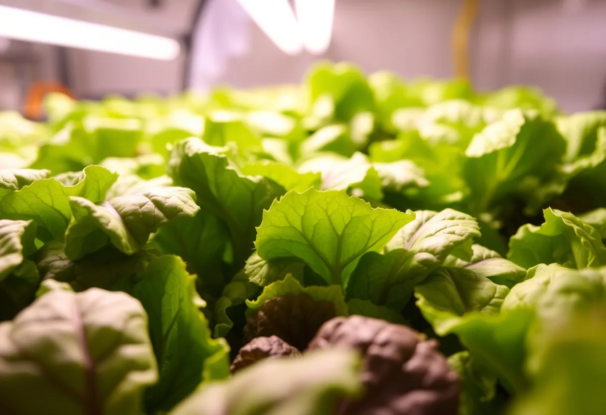 Vegetales felices bajo la mejor iluminación 🌿