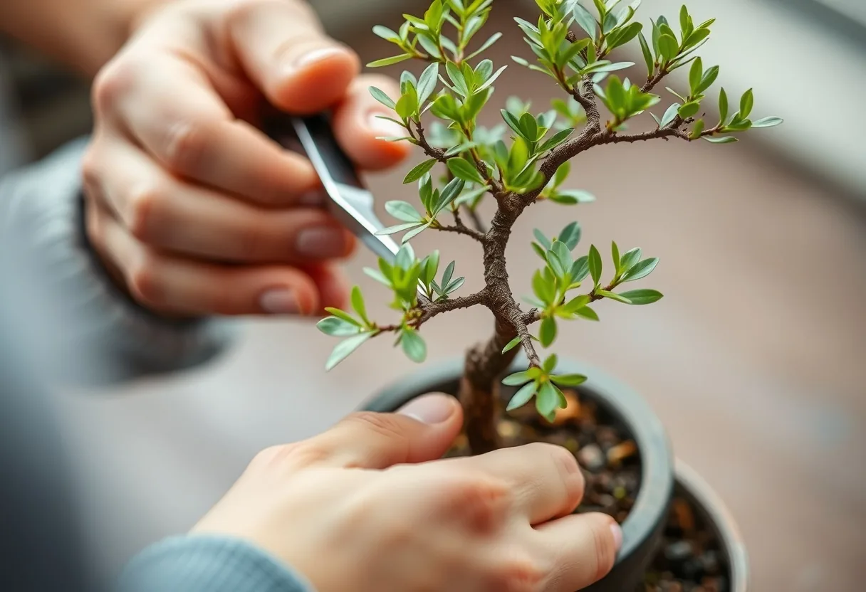 Descubre el arte del cuidado del bonsái. 🌿 #FuturoVerde