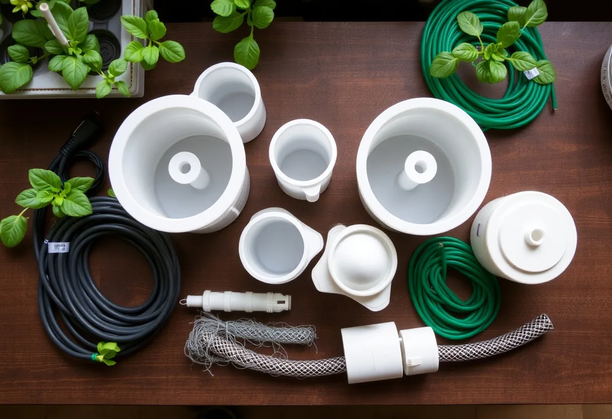 Materiales necesarios para tu huerto hidropónico