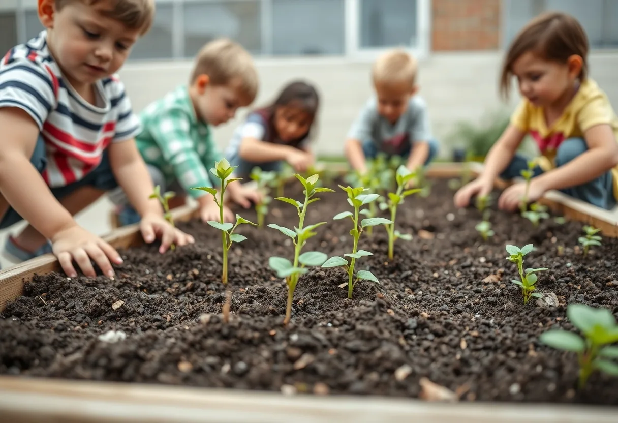 Explora la educación ambiental en huertos escolares