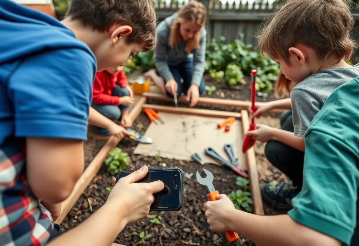 Diseño y planificación del huerto escolar: aprendizaje verde