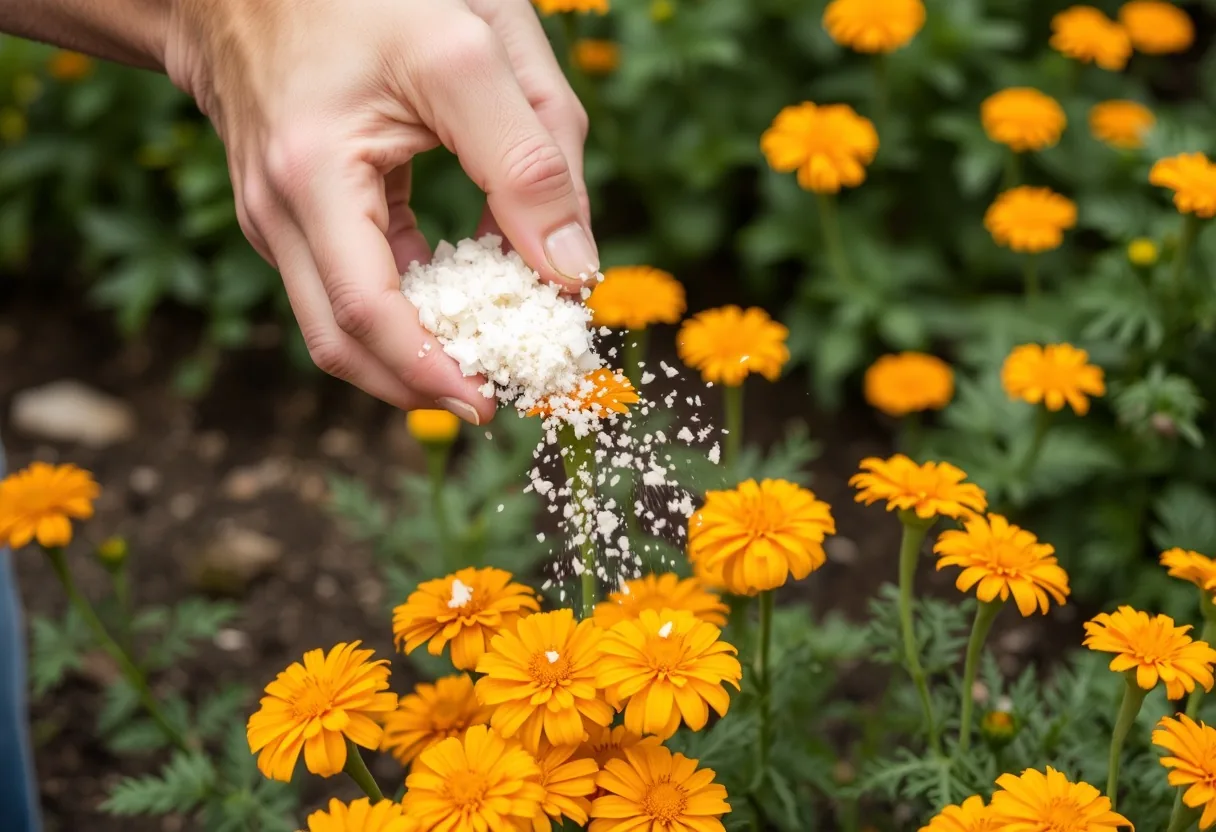 Fertilización creativa para flores comestibles
