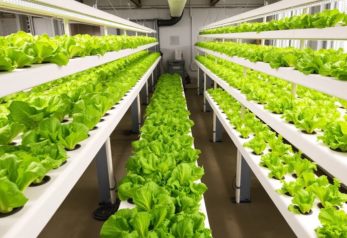 Avance en hidroponía con NFT: innovación futurista