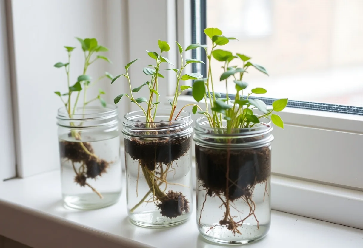 Secretos de propagación de plantas: esquejes en acción