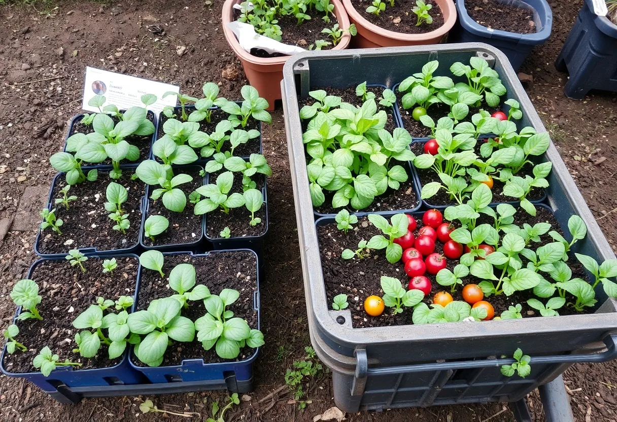 Variedad de plantas y clasificación para jardines
