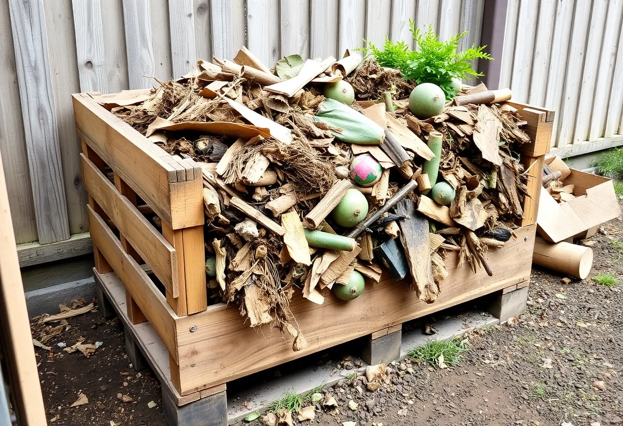 Construcción compostador casero: ¡sostenibilidad en casa!