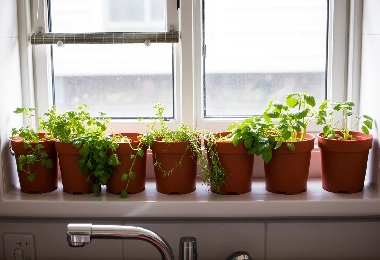 Cómo hacer un jardín de hierbas en tu cocina