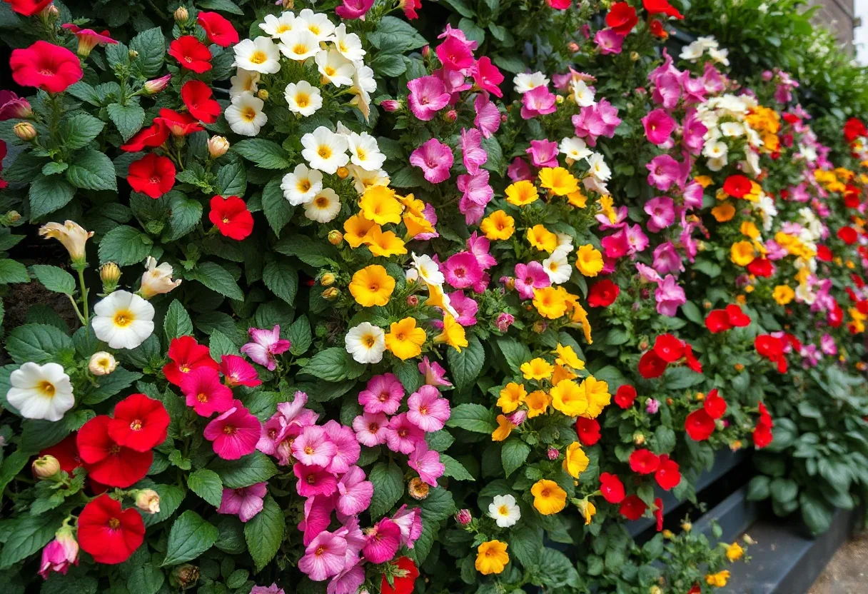 Cómo hacer un jardín vertical de flores comestibles