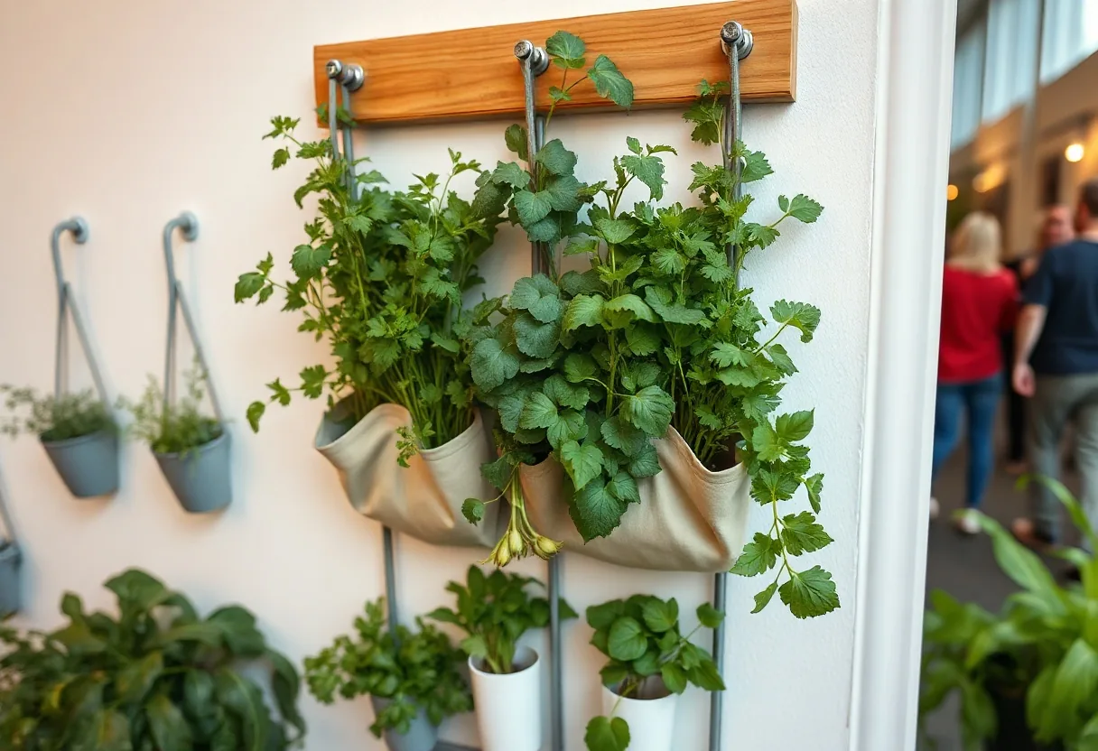 Cómo hacer un jardín vertical de hierbas