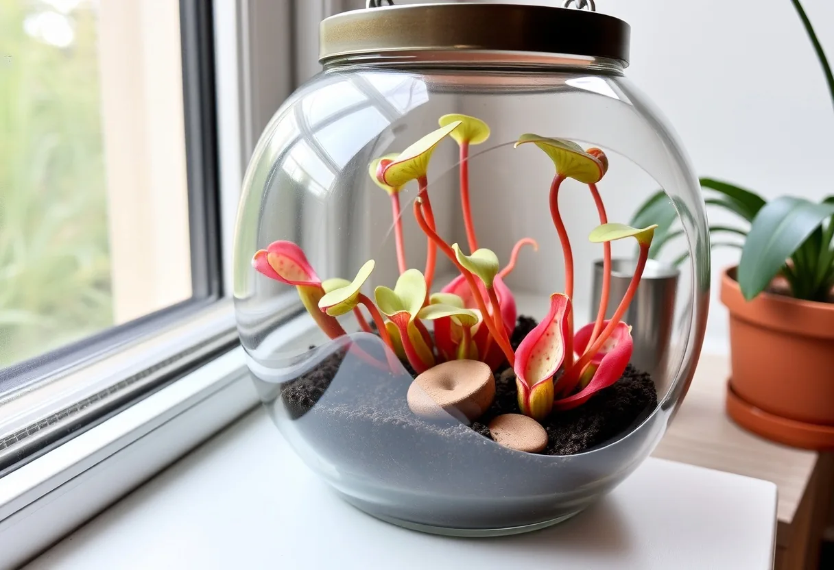 Terrarios con plantas carnívoras: naturaleza fascinante