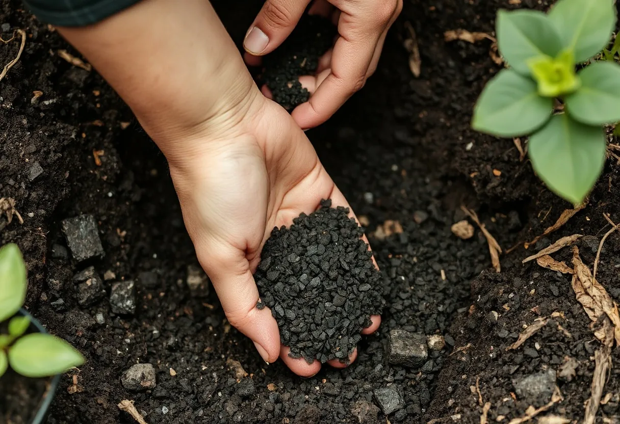 Cómo hacer y usar biocarbón en tu huerto