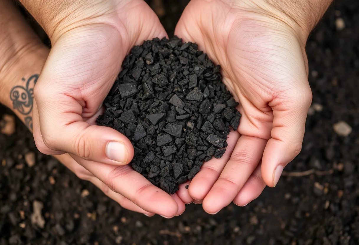 Descubre los beneficios del biocarbón en tu huerto
