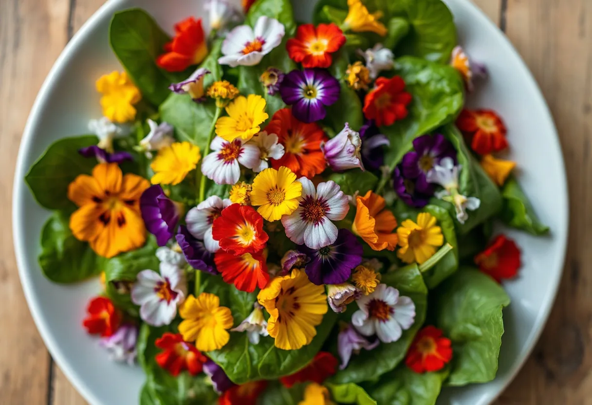 Cómo incorporar flores comestibles en tus recetas