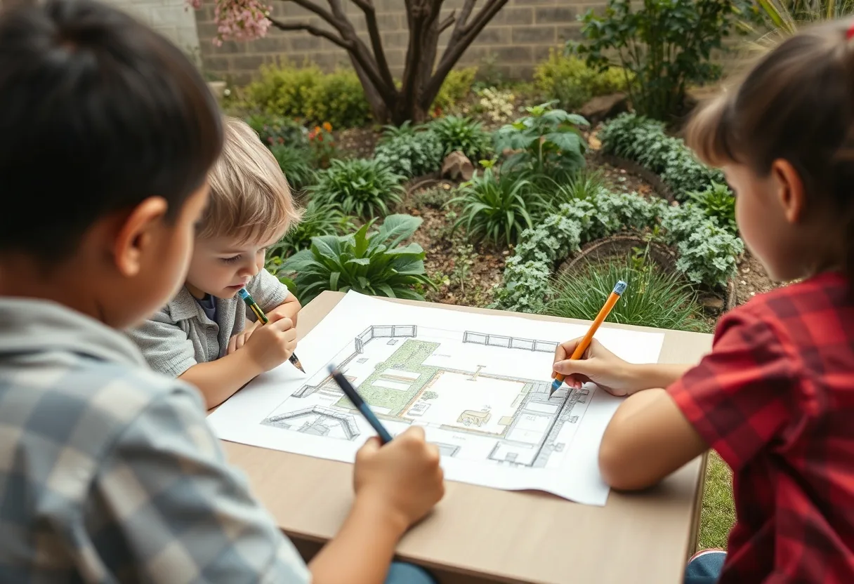 Diseño del huerto escolar: planificación educativa