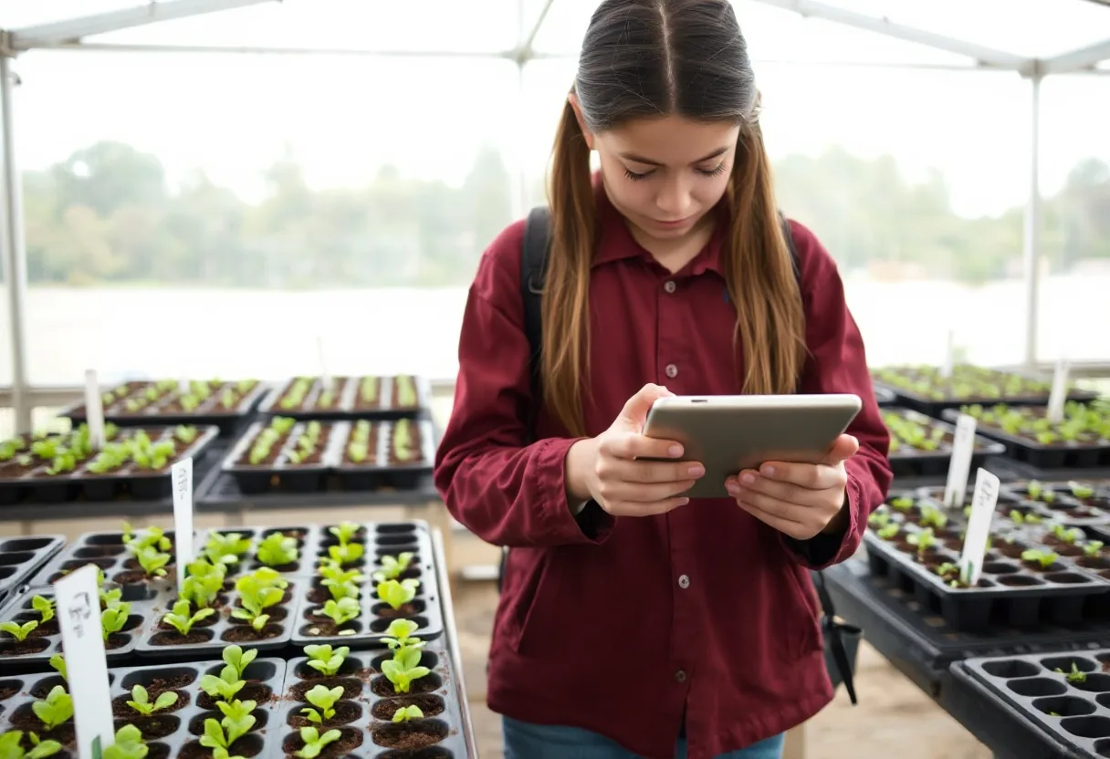 Cómo integrar la tecnología en programas educativos de huertos