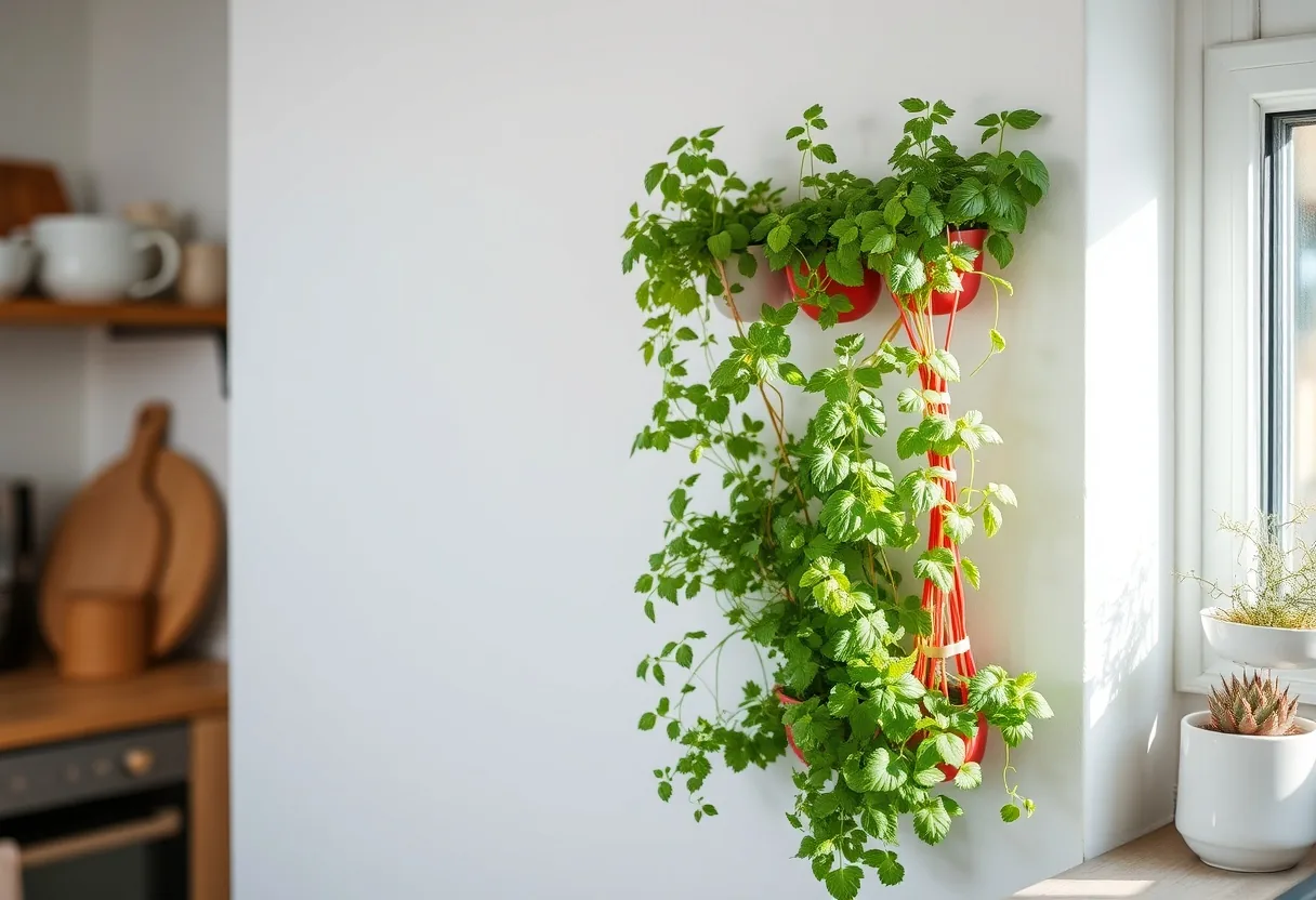 Armonía en casa: integración vertical de jardín.