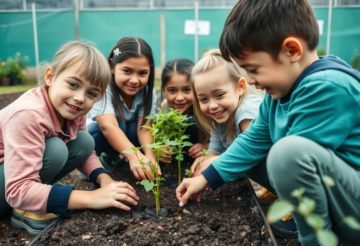 Inspirando a futuros eco líderes. 🌿 #EducaciónVerde