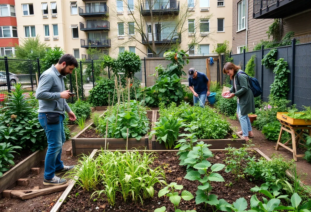 Impacto de los huertos urbanos en la comunidad