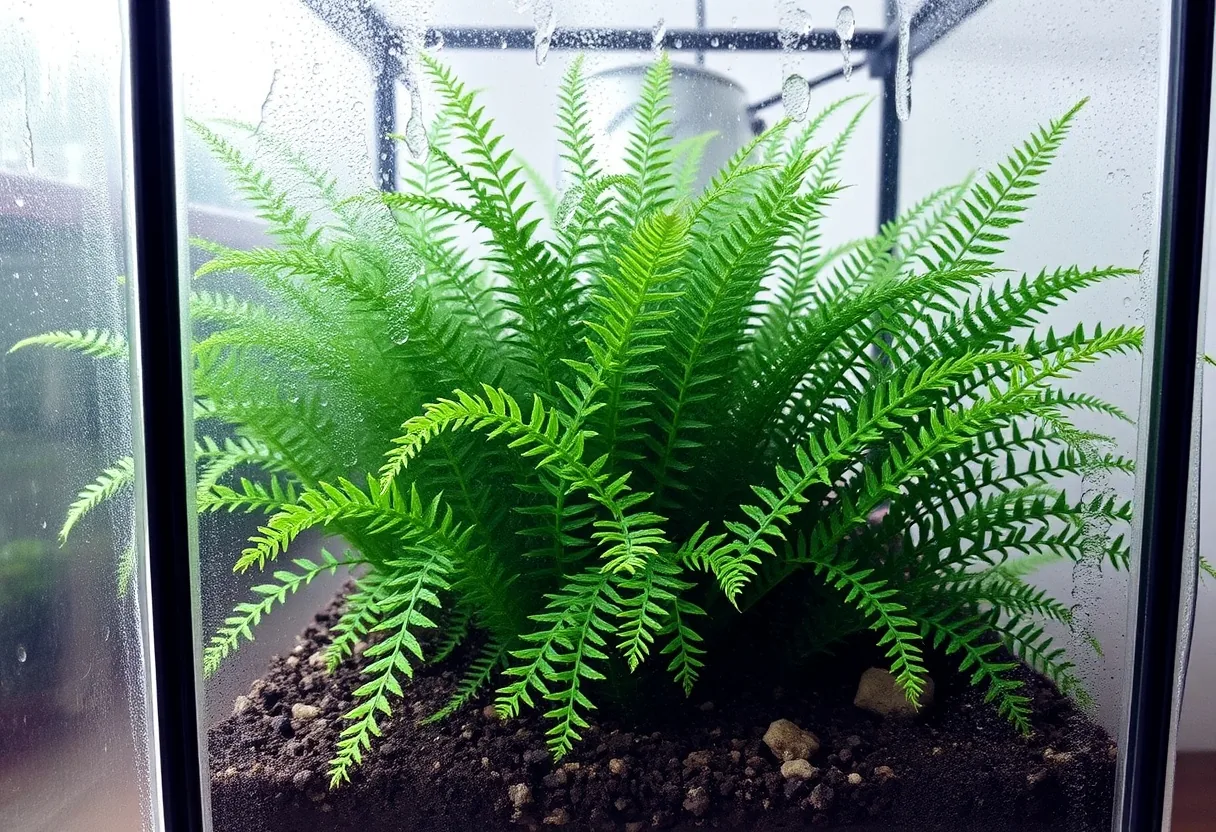 Domina la humedad del terrario