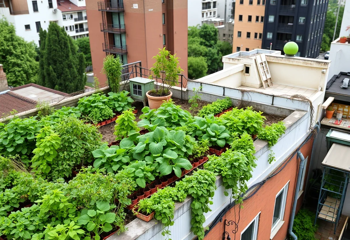 Transformando techos en oasis verdes 🌿